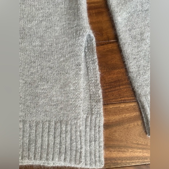 J.O.A Cold Shoulder Gray Sweater - Picture 11 of 11